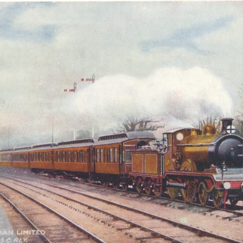 AK Eisenbahn - Zug Brighton Pullman Limited Ansichtskarte (14305)