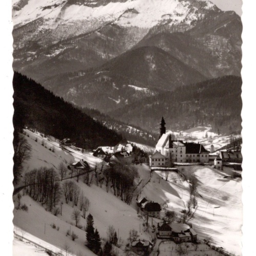 AK, Annaberg mit dem Ötscher, Niederösterreich, Ansichtskarte (S6143)