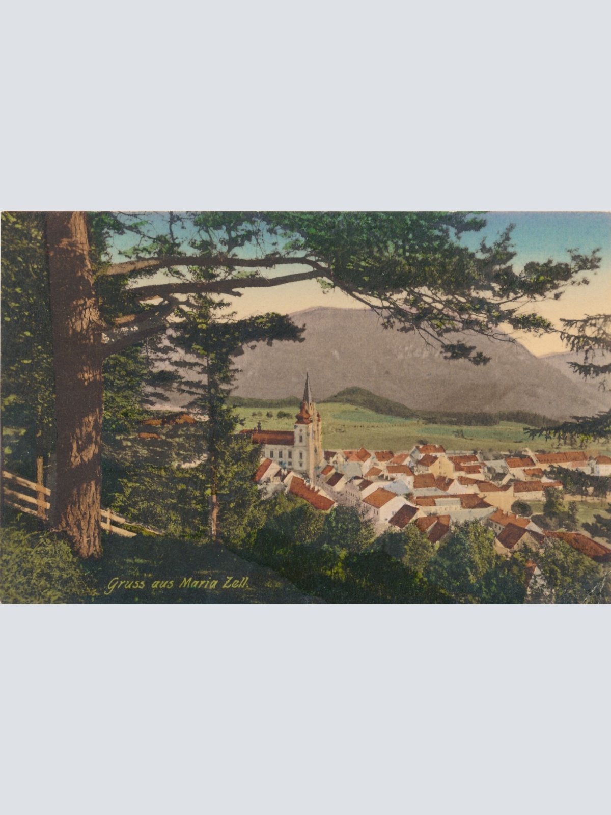 AK Gruss aus Maria Zell Steiermark Ansichtskarte (14416)