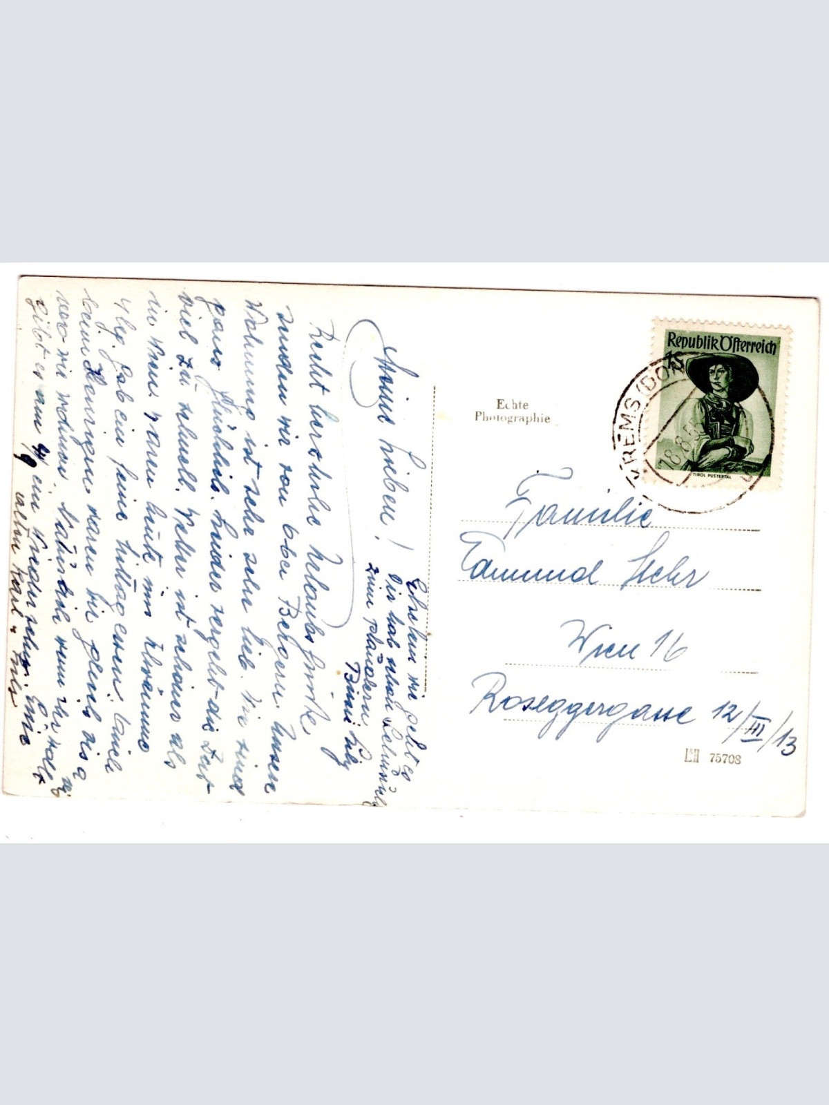 AK, Oberbergern, Niederösterreich, Ansichtskarte (S6167)