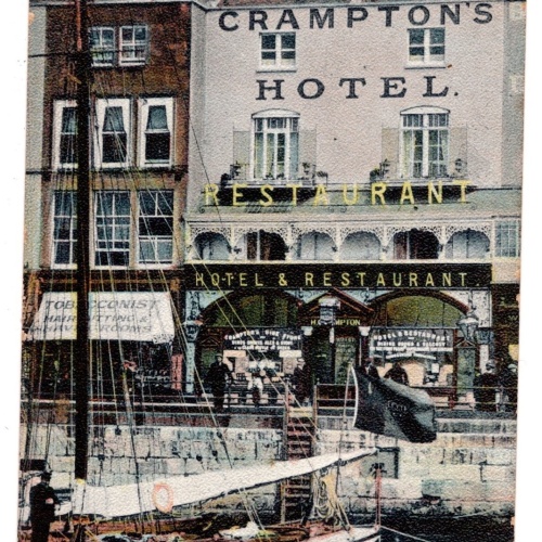 AK, Cramptons Hotel, Ramsgate, England, Ansichtskarte (S6174)