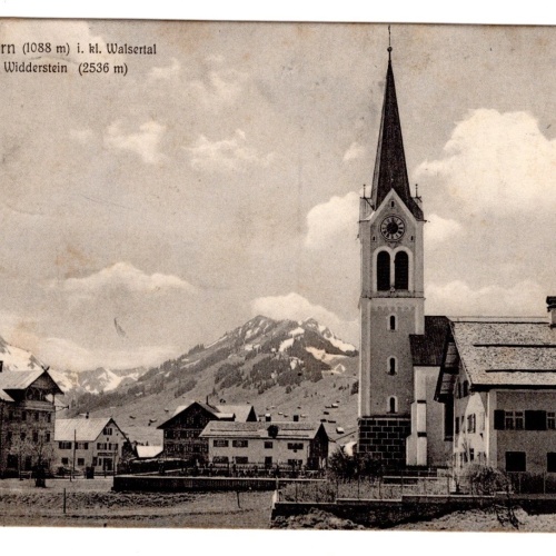 AK, Riezlern im Klein Walsertal, Vorarlberg, Ansichtskarte (S6180)