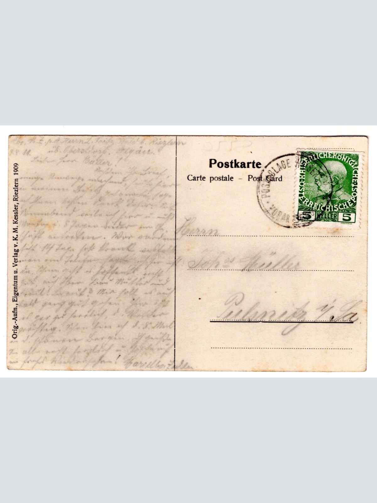 AK, Riezlern im Klein Walsertal, Vorarlberg, Ansichtskarte (S6180)