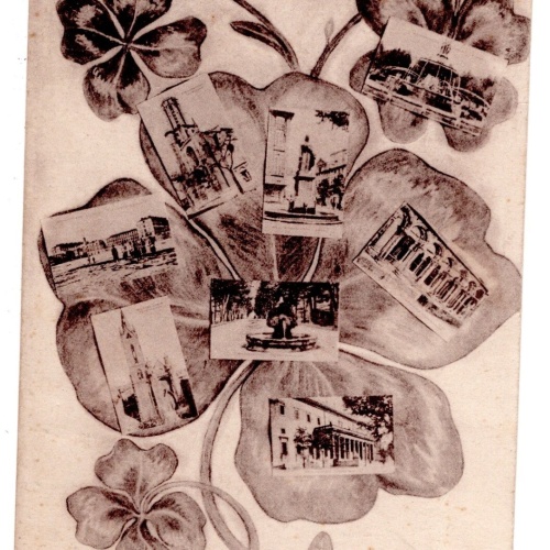 AK, Porte Bonheur, Souvenir D'Aix, Frankreich, Ansichtskarte (S6185)