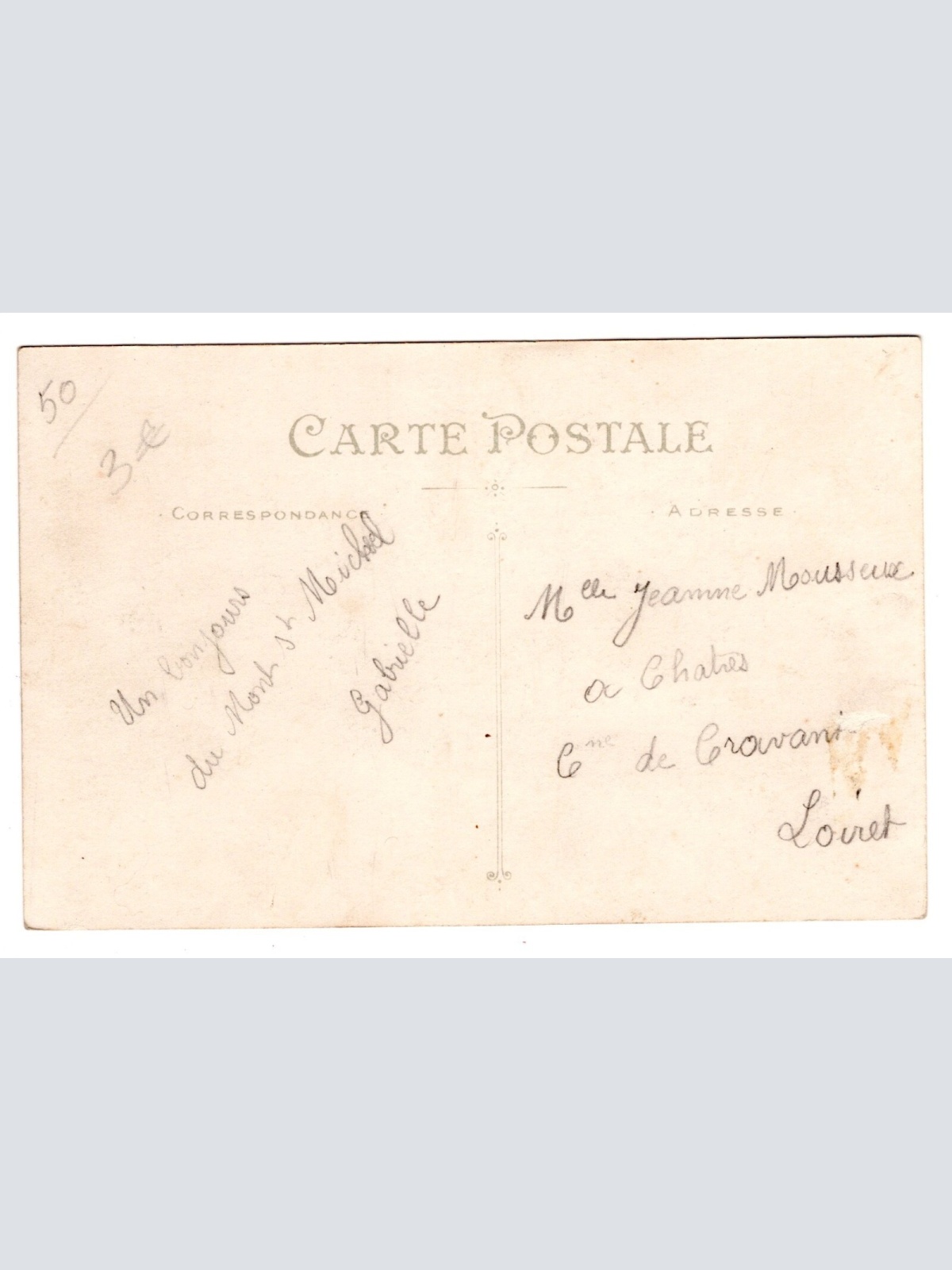 AK, Le Mont-Saint-Michel, Frankreich, Ansichtskarte (S6190)