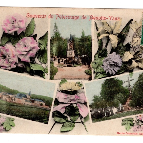 AK, Souvenir du Pelerinage de Benoite-Vaux, Frankreich, Ansichtskarte (S6201)