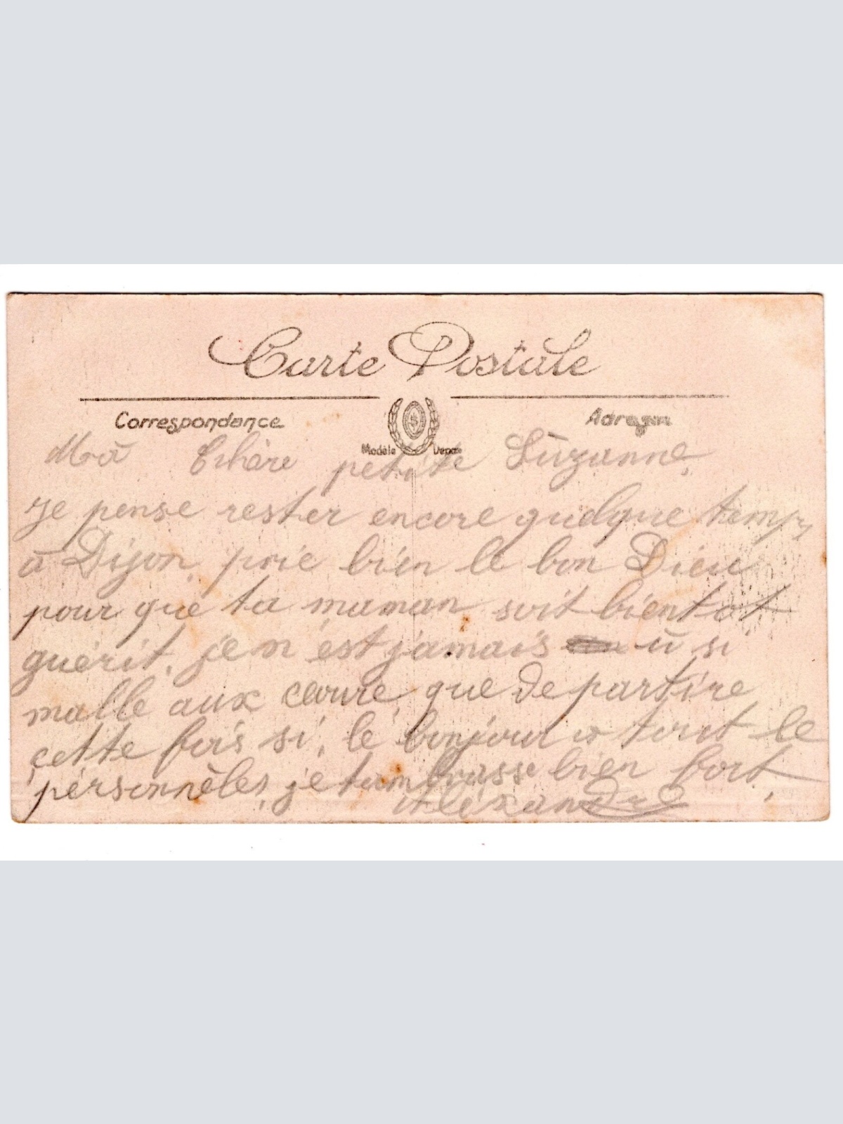 AK, Dijon, Frankreich, Ansichtskarte (S6212)