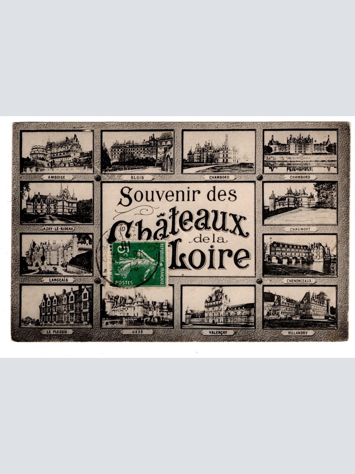 AK, Chateaux de la Loire, Frankreich, Ansichtskarte (S6219)