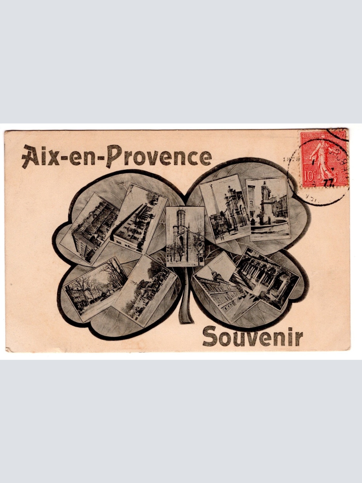 AK, Aix-en-Provence, Frankreich, Ansichtskarte (S6227)