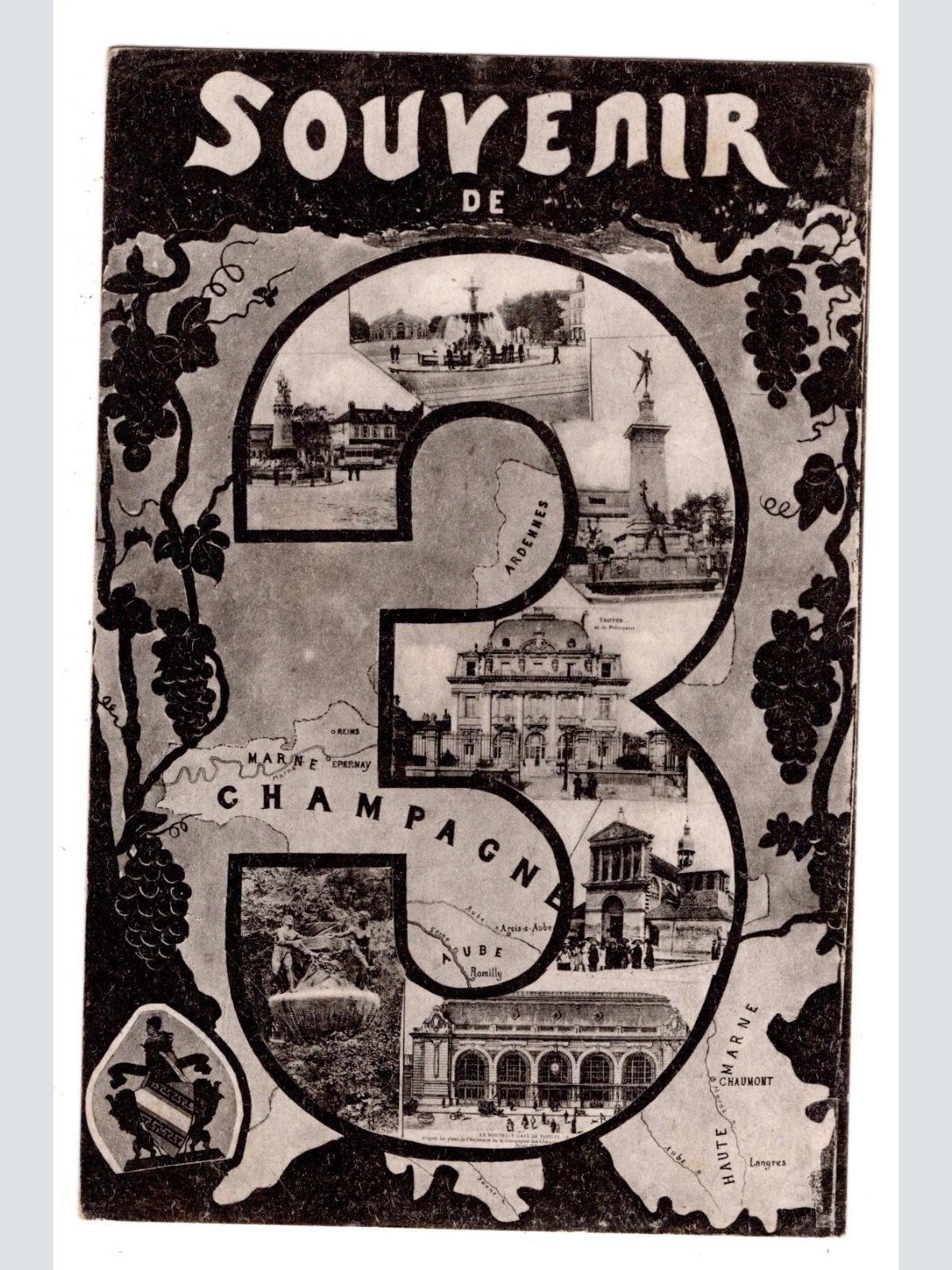 AK, Champagne, Frankreich, Ansichtskarte (S6234)