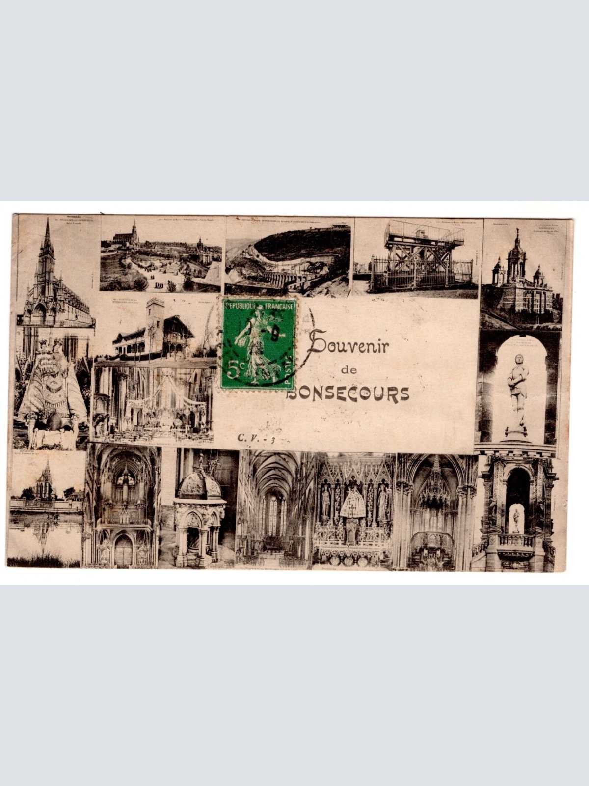 AK, Bonsecours, Frankreich, Ansichtskarte (S6236)