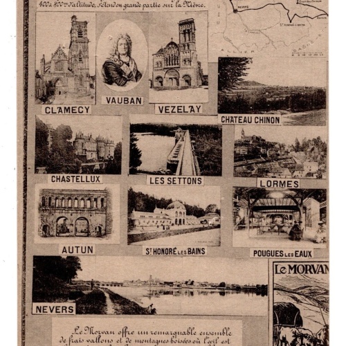 AK, Le Morvan, Frankreich, Ansichtskarte (S6244)