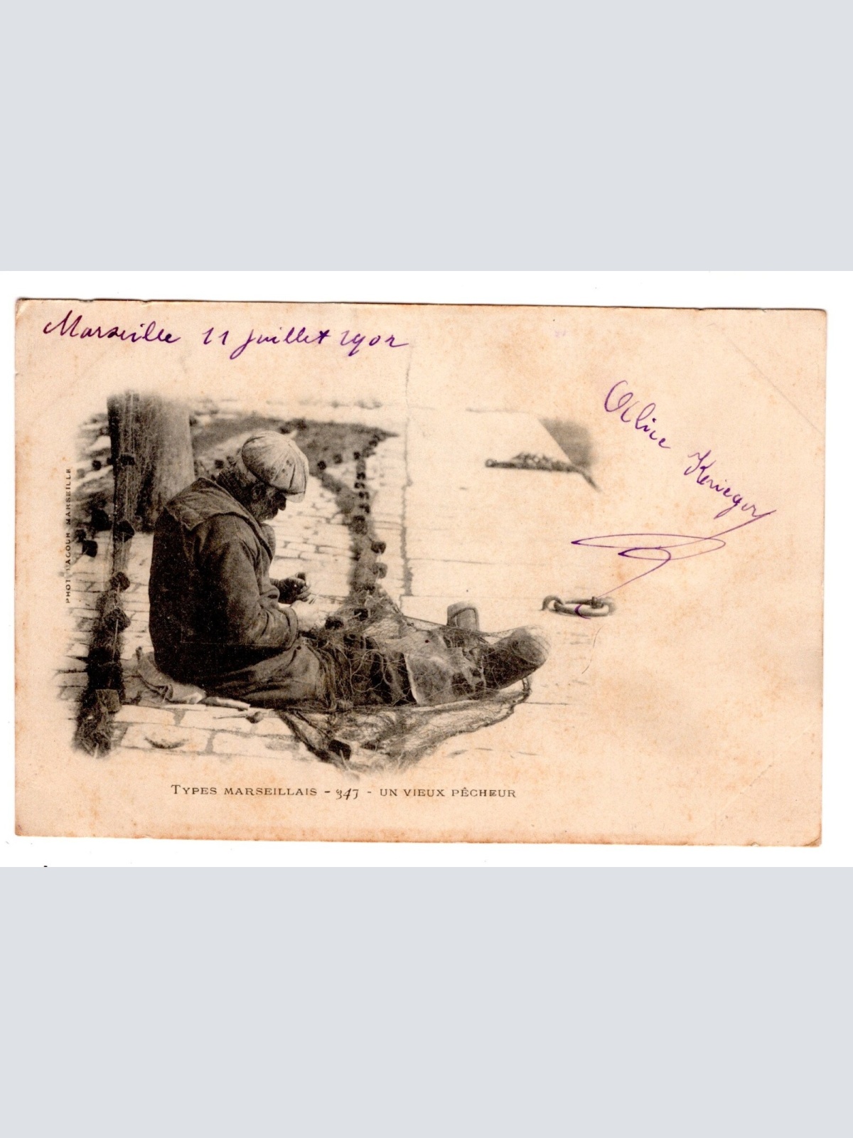 AK, Marseille, Frankreich, Ansichtskarte (S6254)