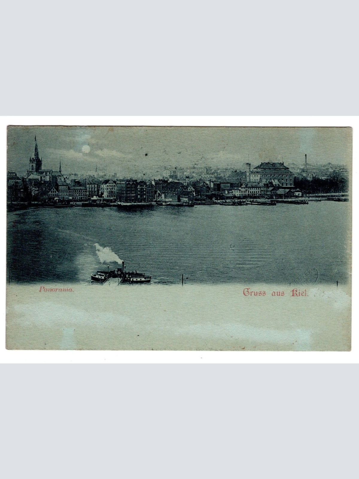 AK, Kiel, Panorama, Schleswig-Holstein, Ansichtskarte (S6263)