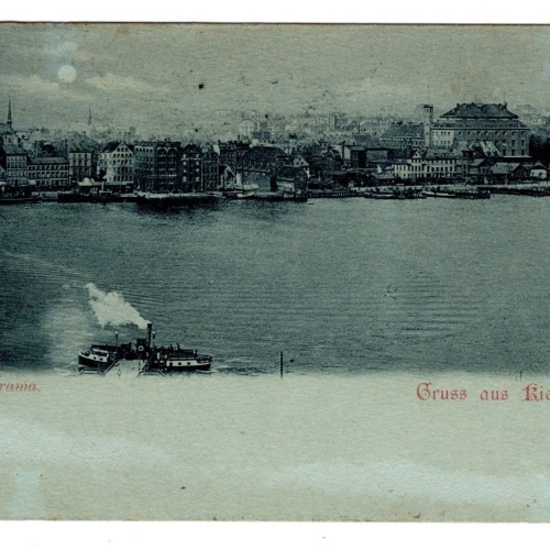 AK, Kiel, Panorama, Schleswig-Holstein, Ansichtskarte (S6263)