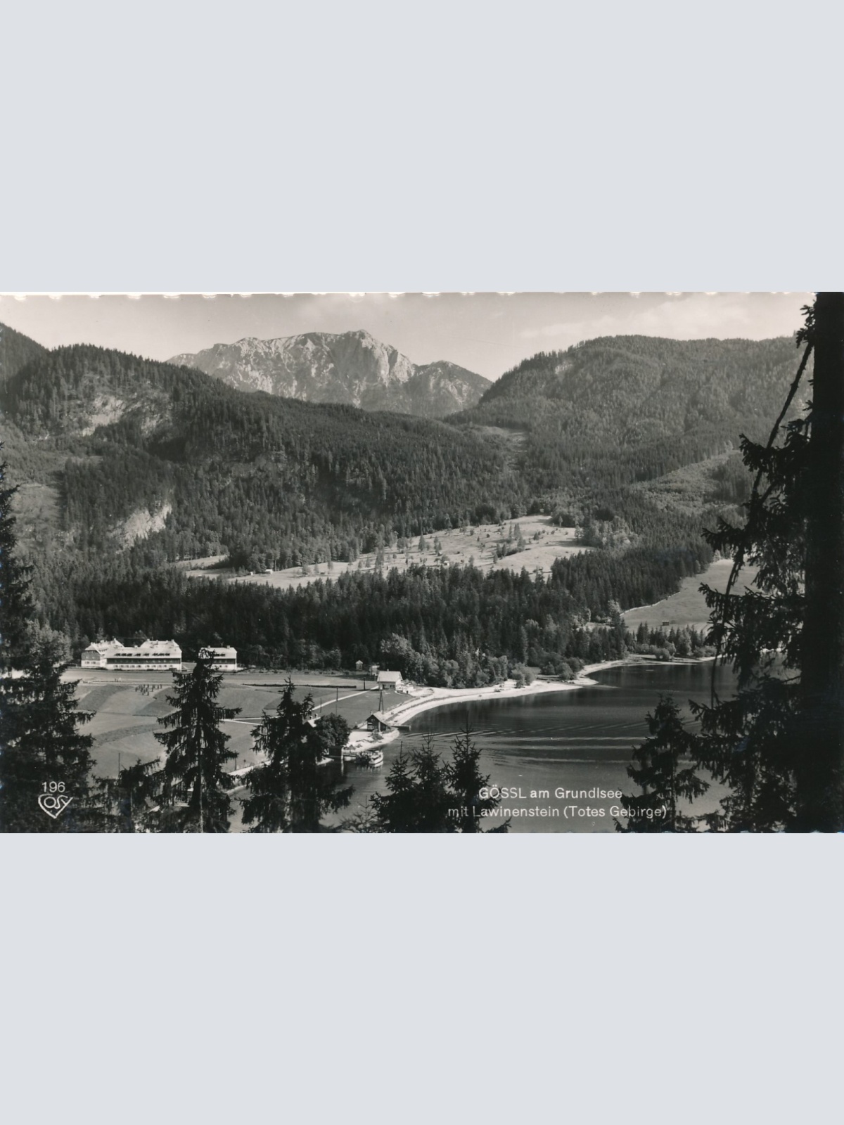 AK aus Gössl am Grundlsee Steiermark Ansichtskarte (14457)