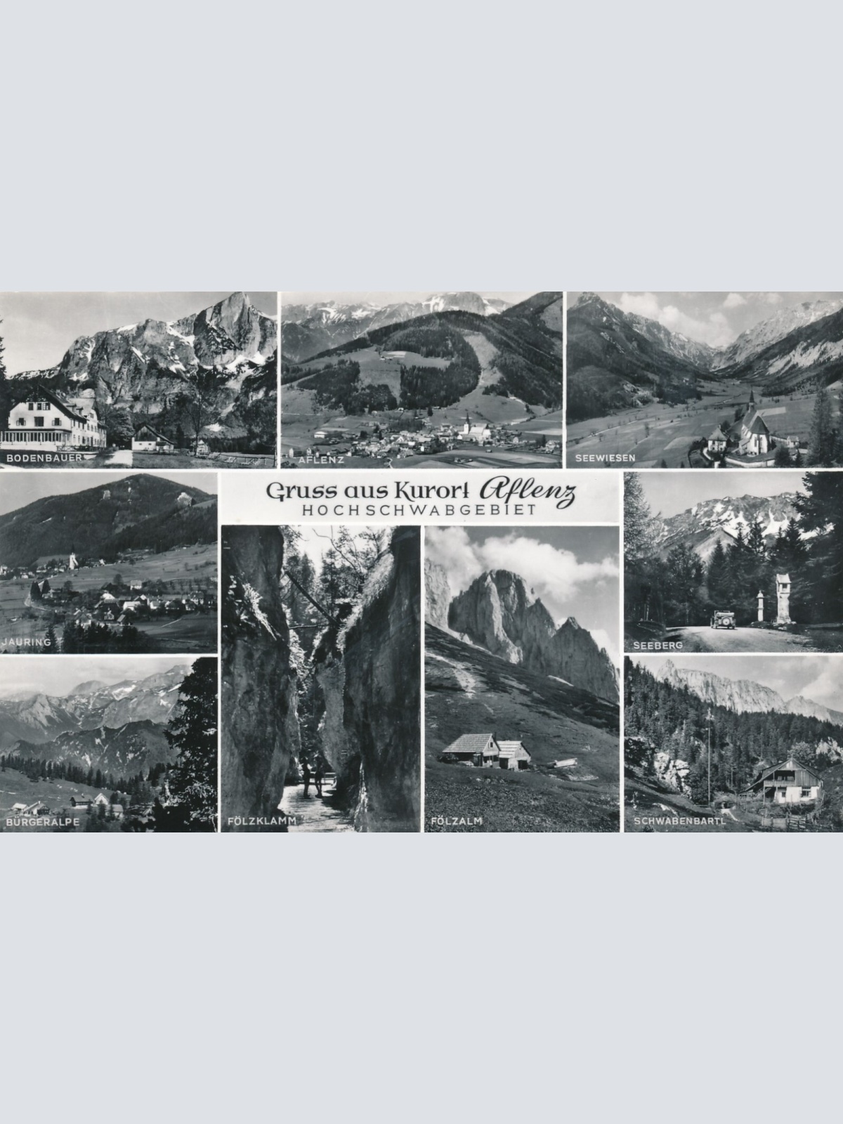 AK aus Aflenz Mehrbildkarte Steiermark Ansichtskarte (14460)