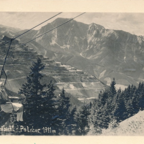 AK aus Prabichl Berglift Steiermark Ansichtskarte (14481)