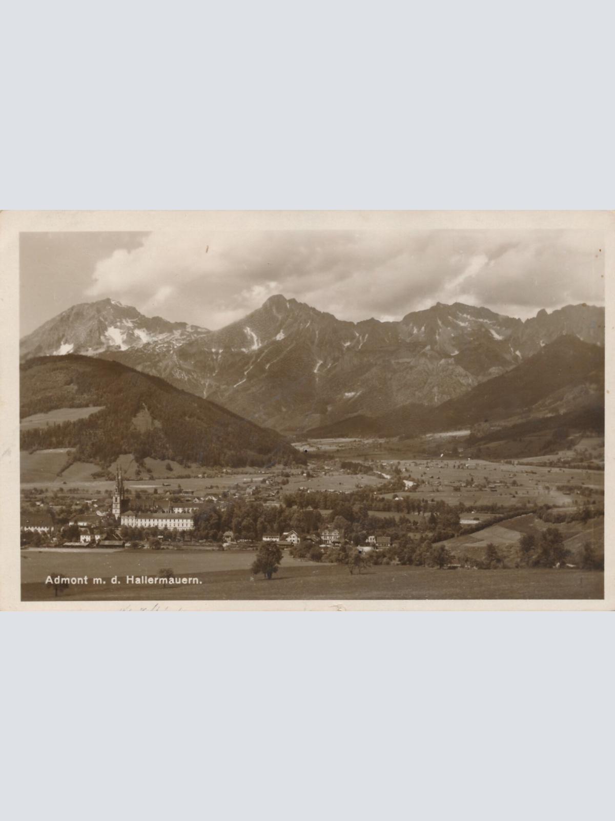 AK aus Admont Hallermauern Steiermark Ansichtskarte (14496)