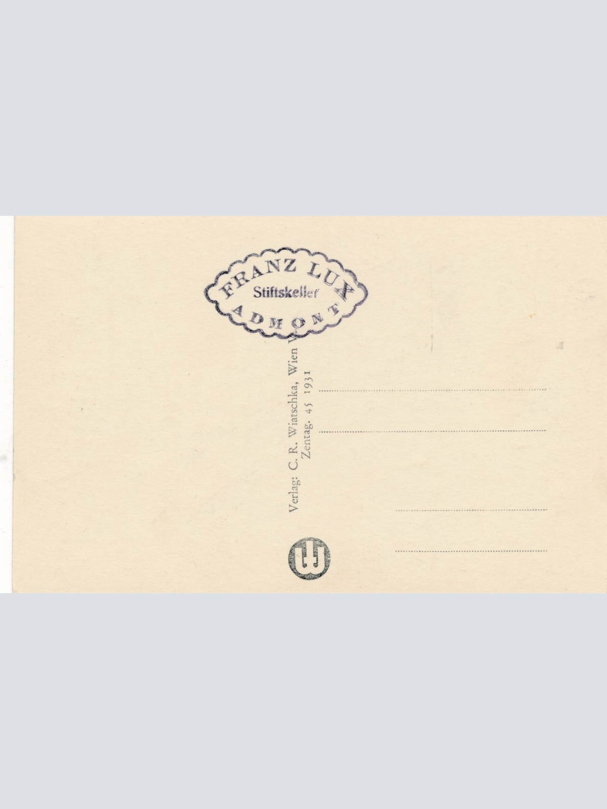 AK aus Admont geg Hallermauern Steiermark Ansichtskarte (14502)