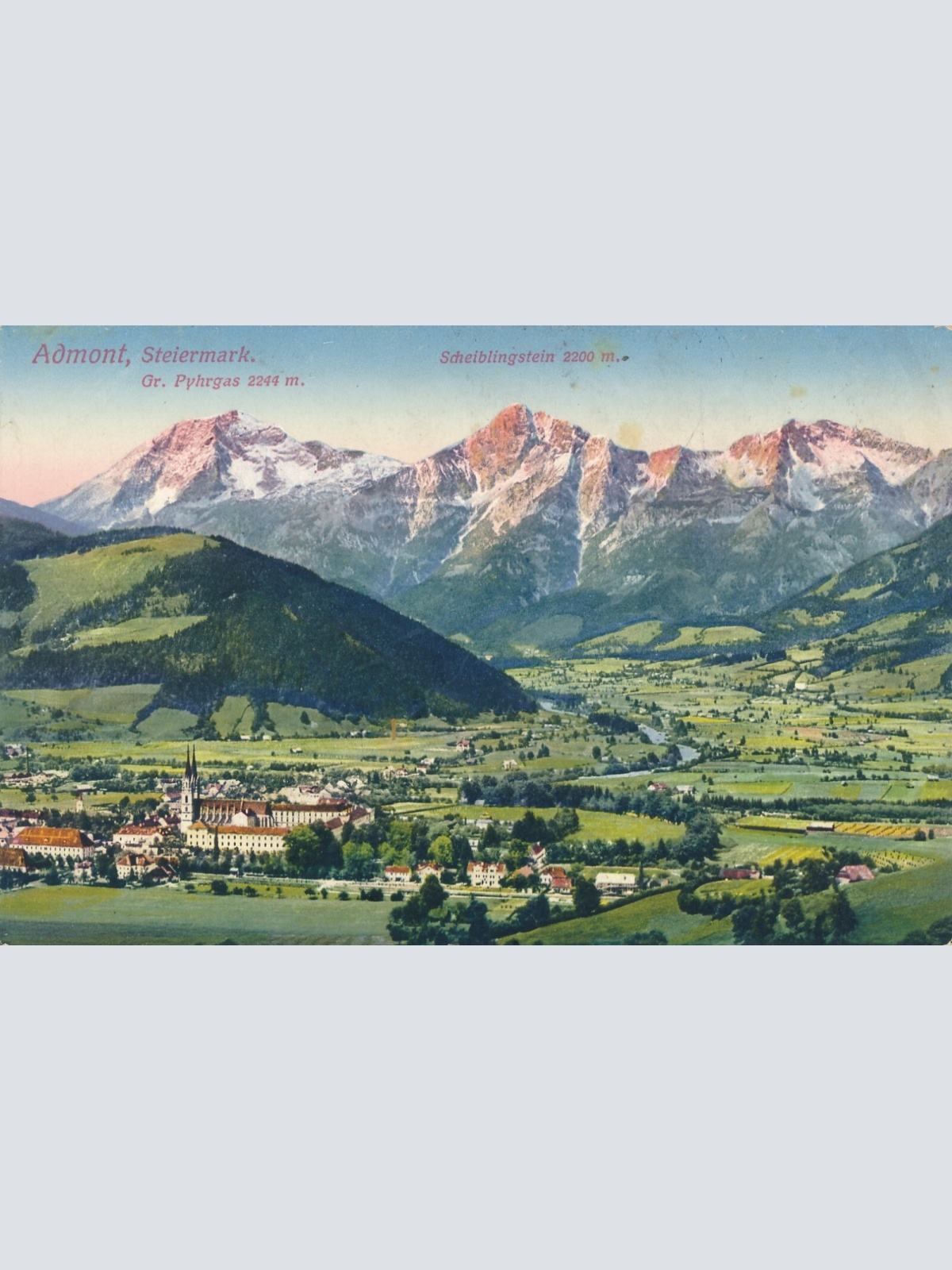 AK aus Admont Steiermark Ansichtskarte (14506)