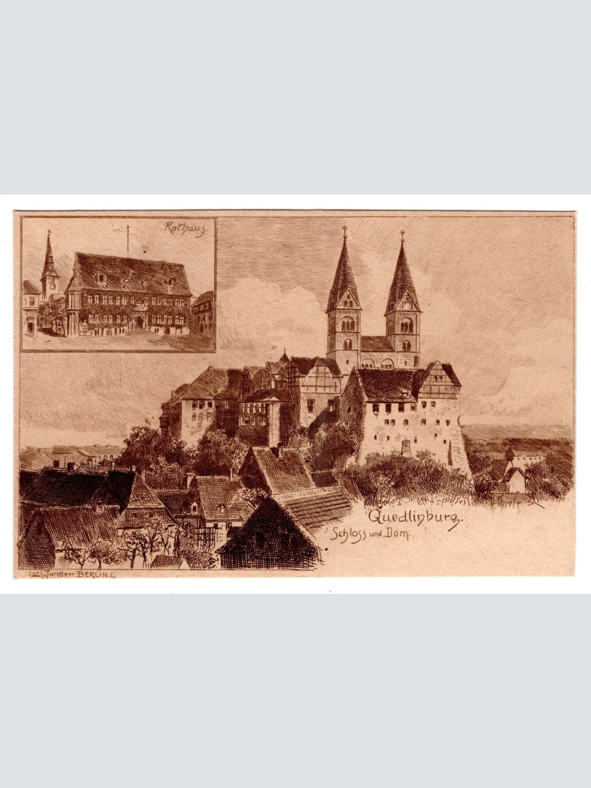 AK, Quedlinburg, Sachsen-Anhalt, Ansichtskarte (S6274)