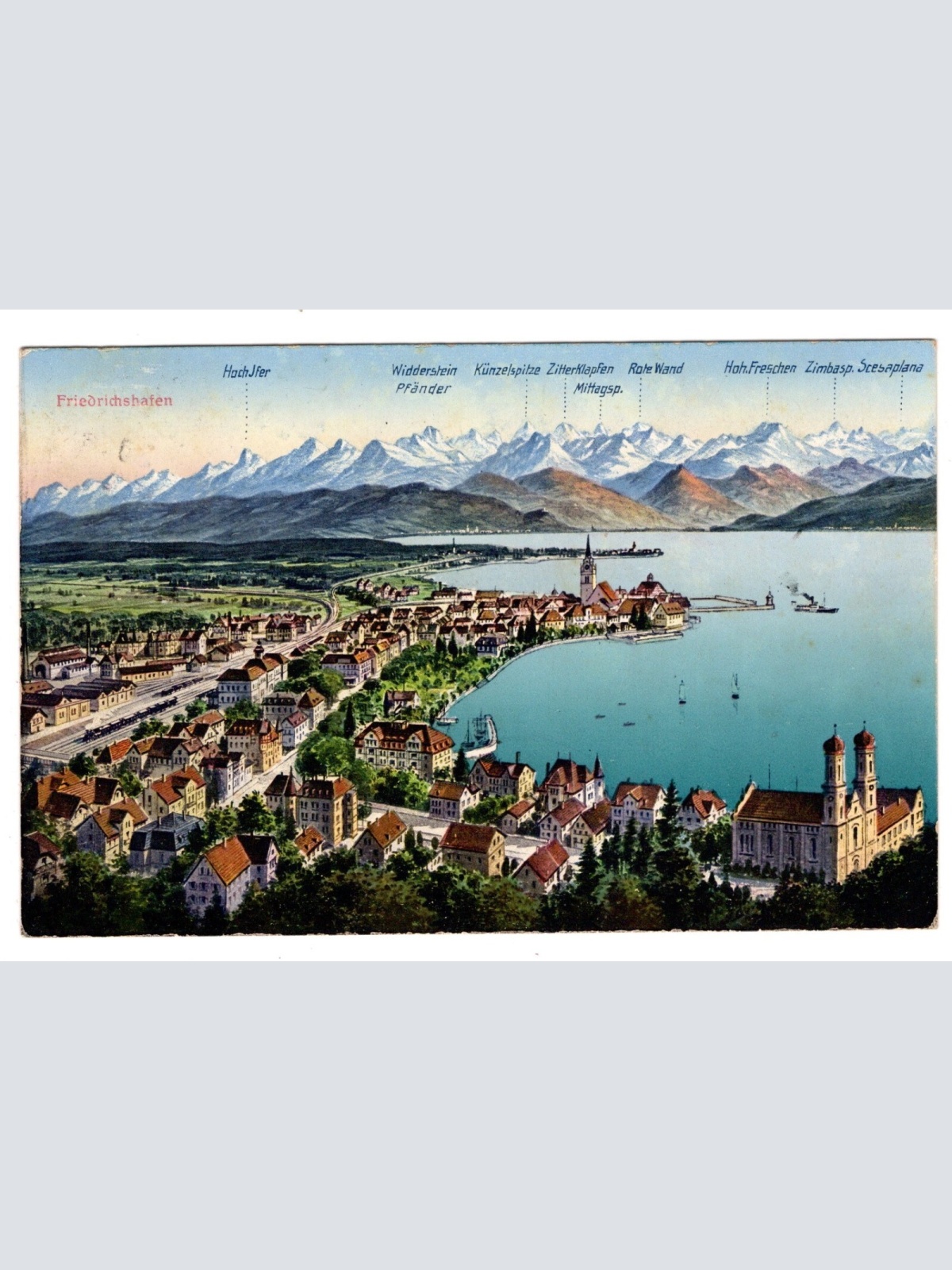 AK, Friedrichshafen, Baden-Württemberg, Ansichtskarte (S6279)