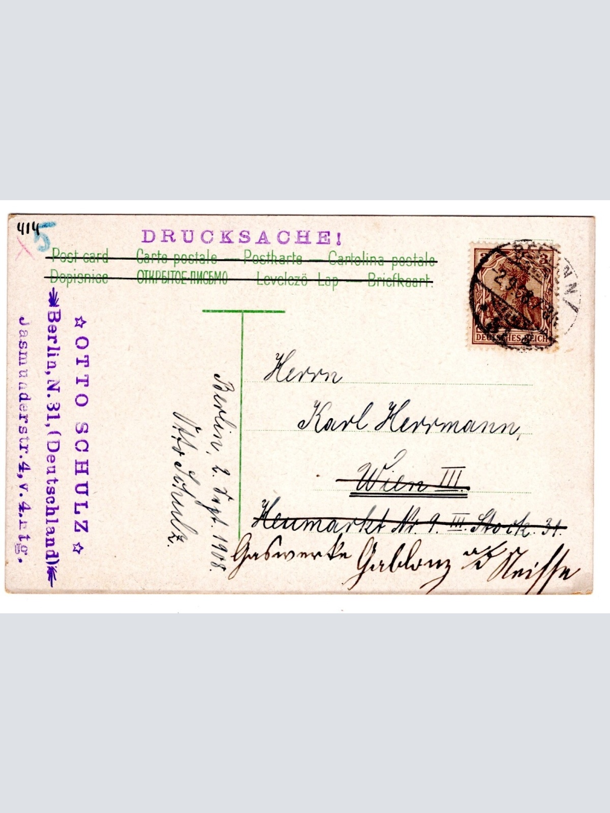 AK, Berlin, Kanzler Ecke, Ansichtskarte (S6297)