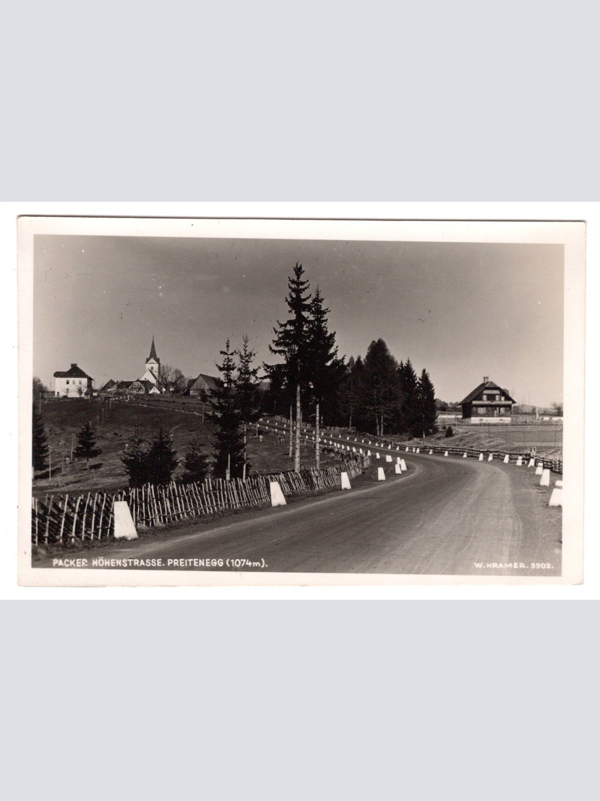 AK, Packer Höhenstraße, Preitenegg, Kärnten, Ansichtskarte (S6352)