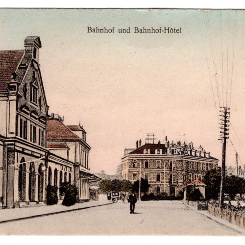 AK, Rastatt, Baden-Württemberg, Bahnhof, Ansichtskarte (S6356)