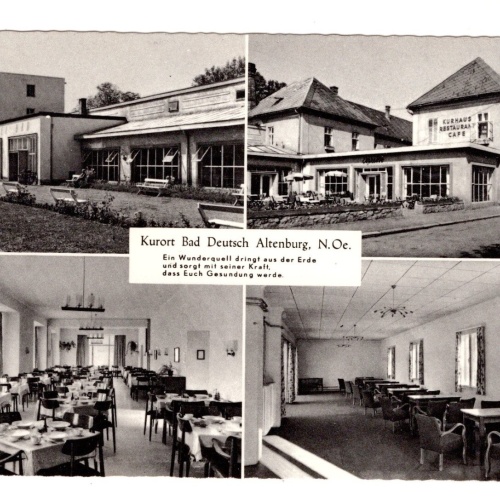 AK, Bad Deutsch Altenburg, Niederösterreich, Ansichtskarte (S6367)