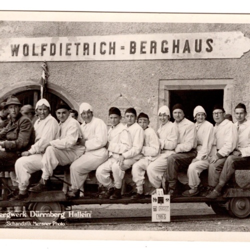 AK, Salzbergwerk Dürrnberg, Hallein, Salzburg, Ansichtskarte (S6426)