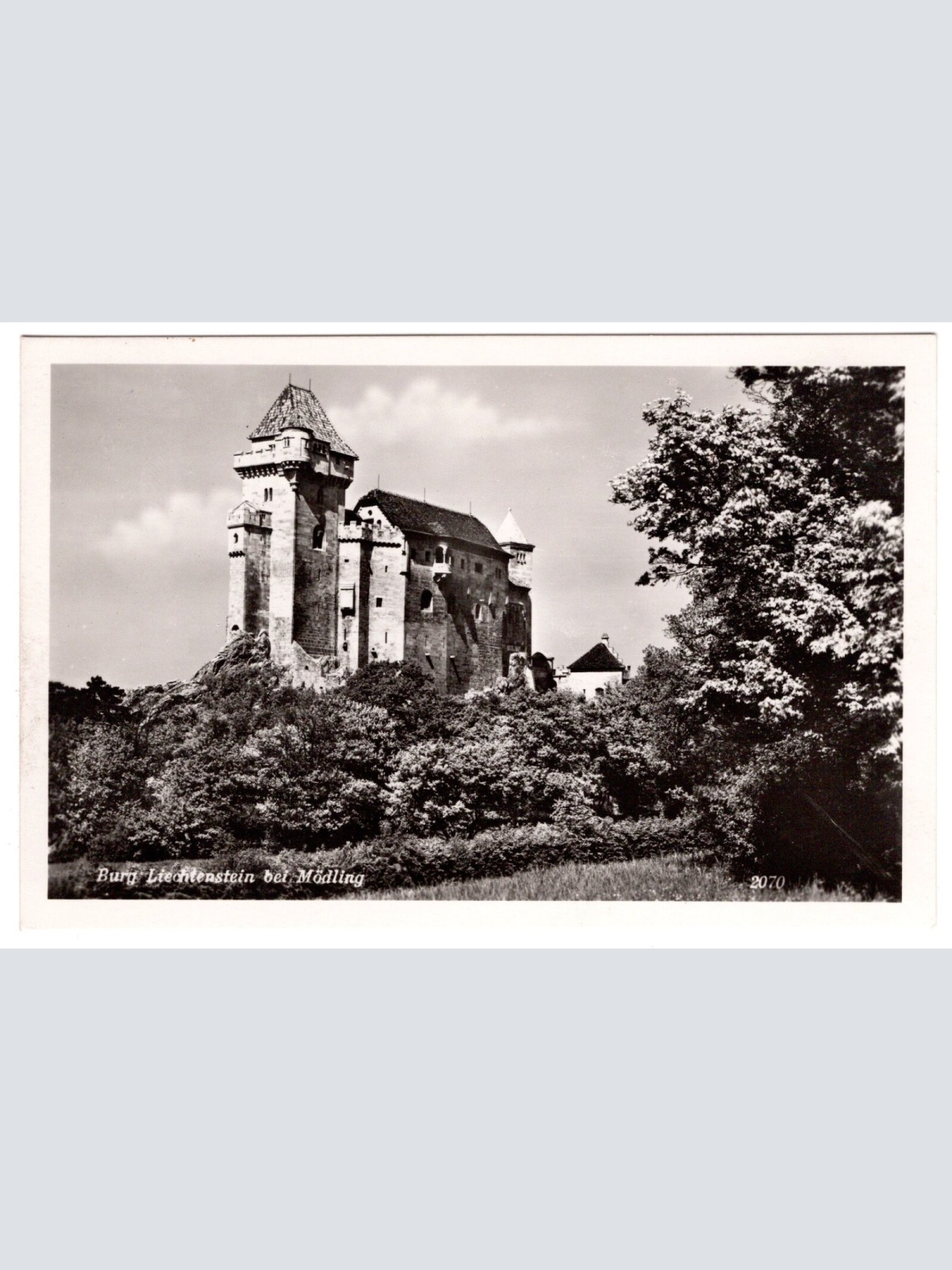 AK, Burg Liechtenstein bei Mödling, Niederösterreich, Ansichtskarte (S6455)