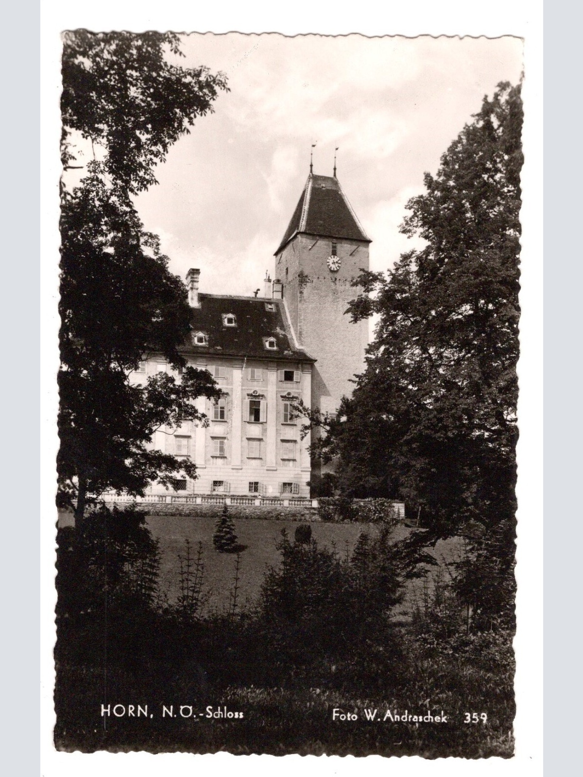 AK, Horn, Schloss, Niederösterreich, Ansichtskarte (S6460)