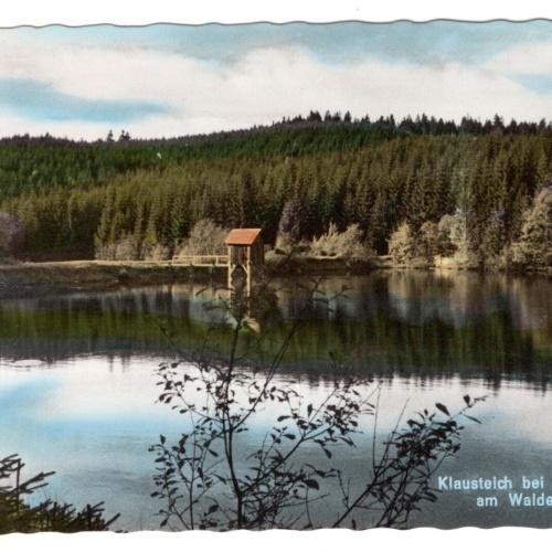 AK, Klausteich bei St. Georgen am Walde, Oberösterreich, Ansichtskarte (S6485)