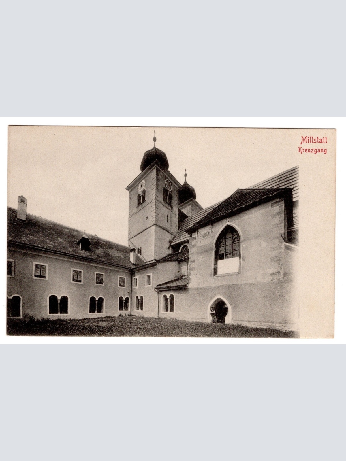 AK, Millstatt, Kreuzgang, Kärnten, Ansichtskarte (S6497)