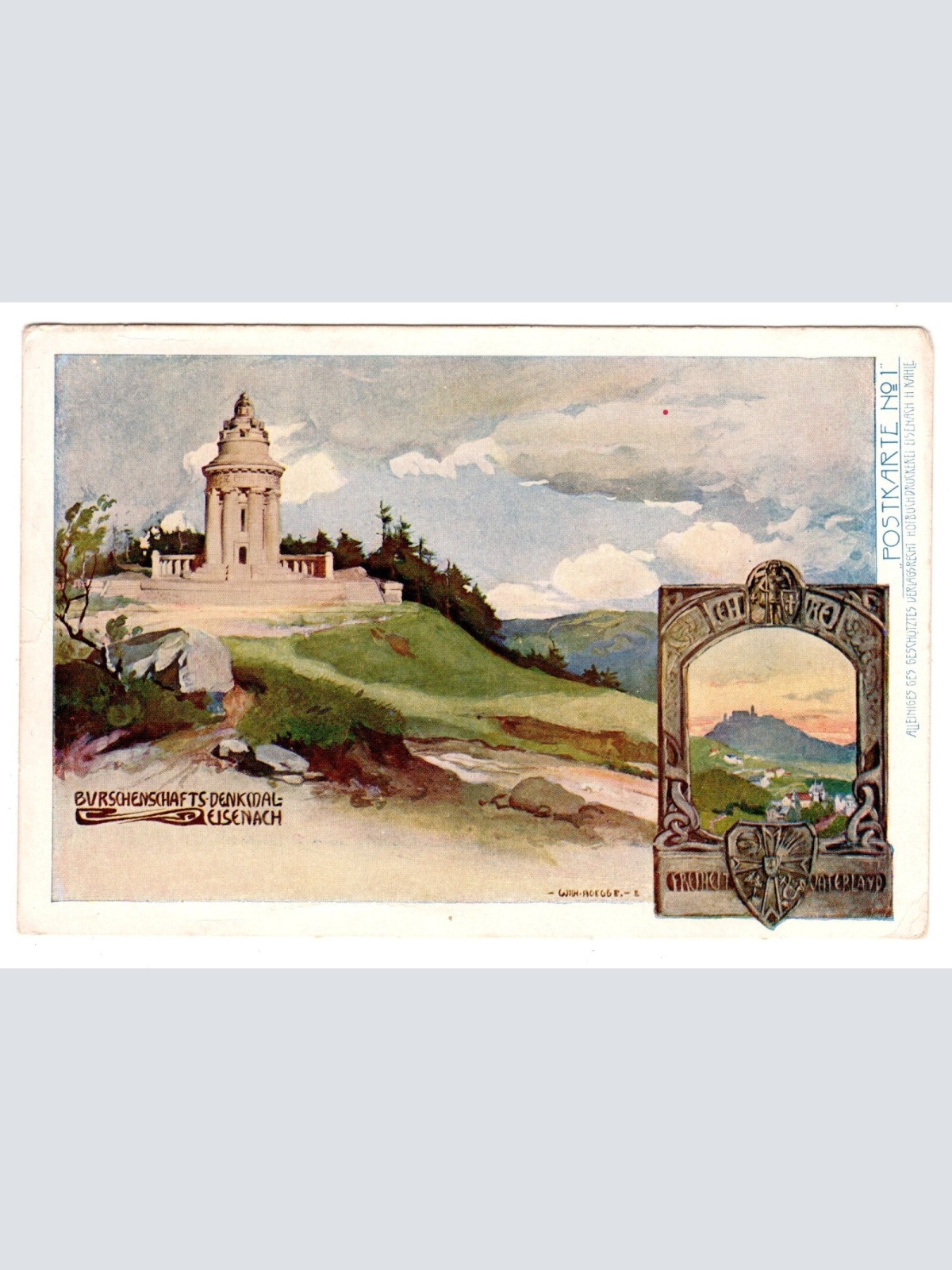 AK, Eisenach, Thüringen, Ansichtskarte (S6507)