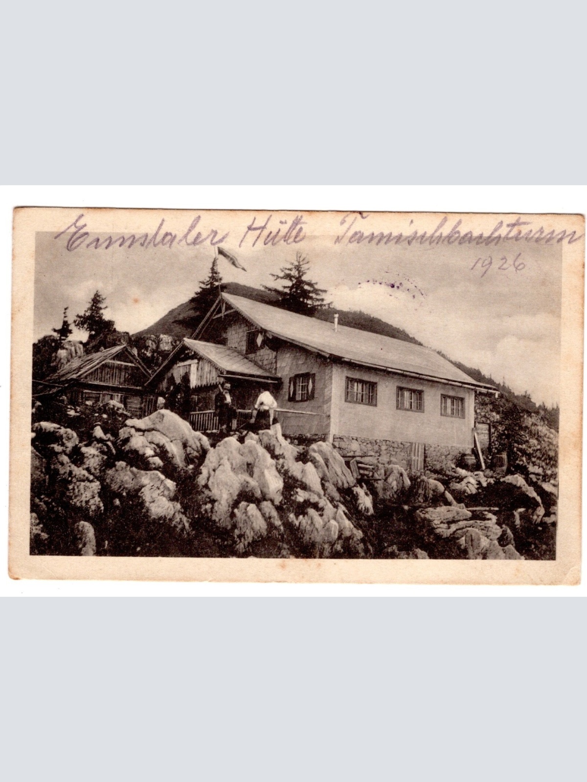 AK, Ennstalerhütte, Admont, Steiermark, Ansichtskarte (S6553)