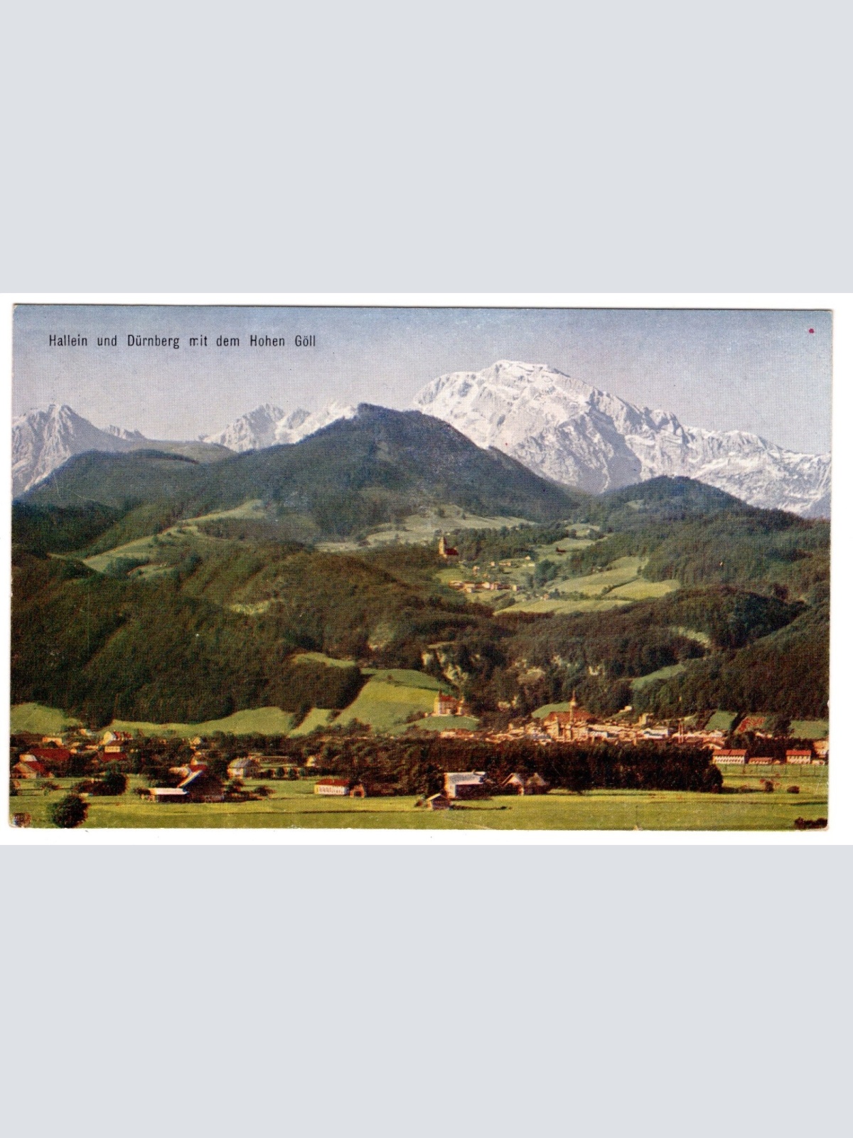 AK, Hallein und Dürnberg, Salzburg, Ansichtskarte (S6570)
