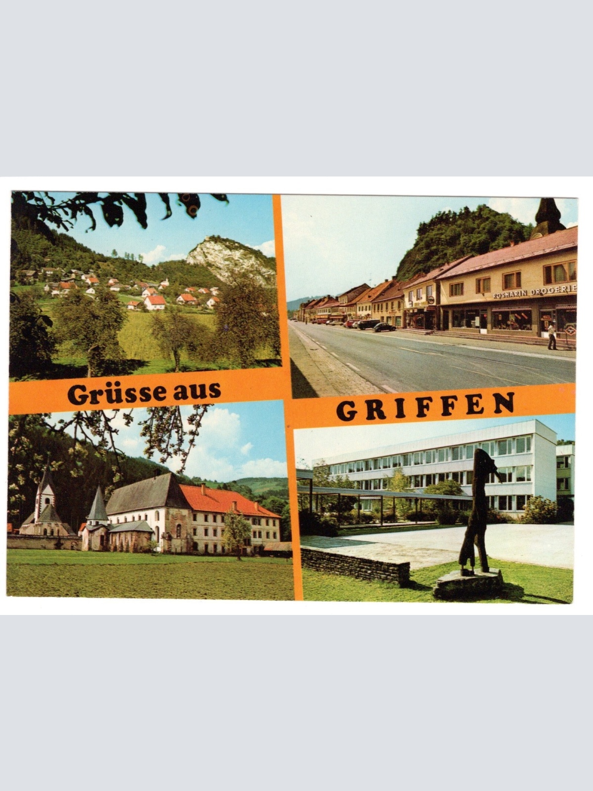 AK, Griffen, Kärnten, Burg, Ansichtskarte (S6583)