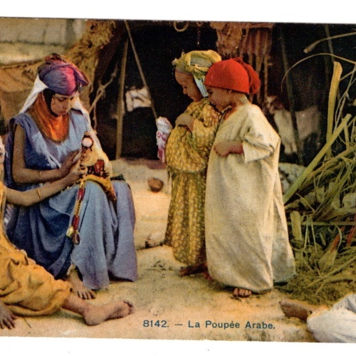 AK, La Poupee Arabe, Ansichtskarte (S6610)