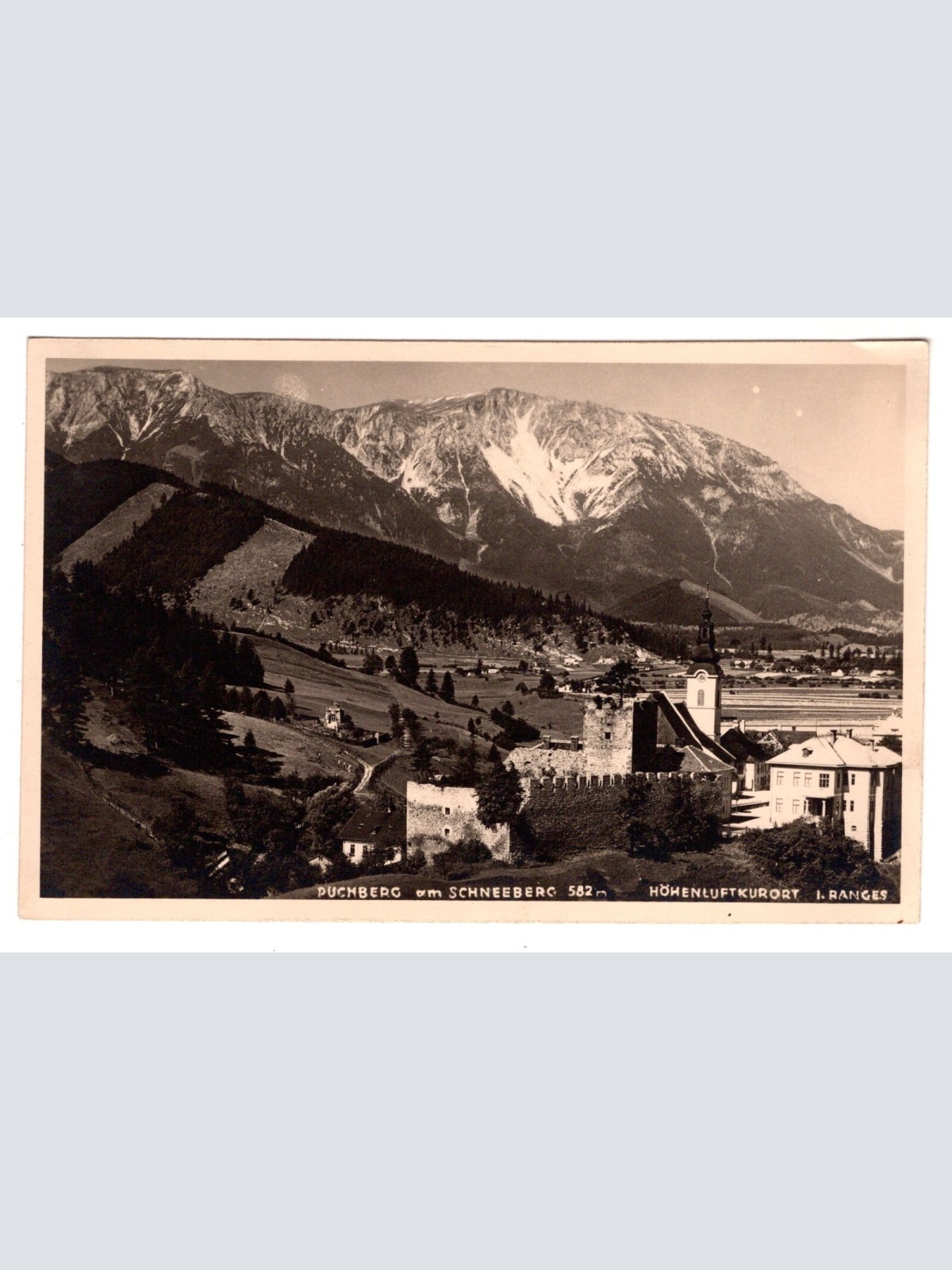 AK, Puchberg am Schneeberg, Niederösterreich, Ansichtskarte (S6638)