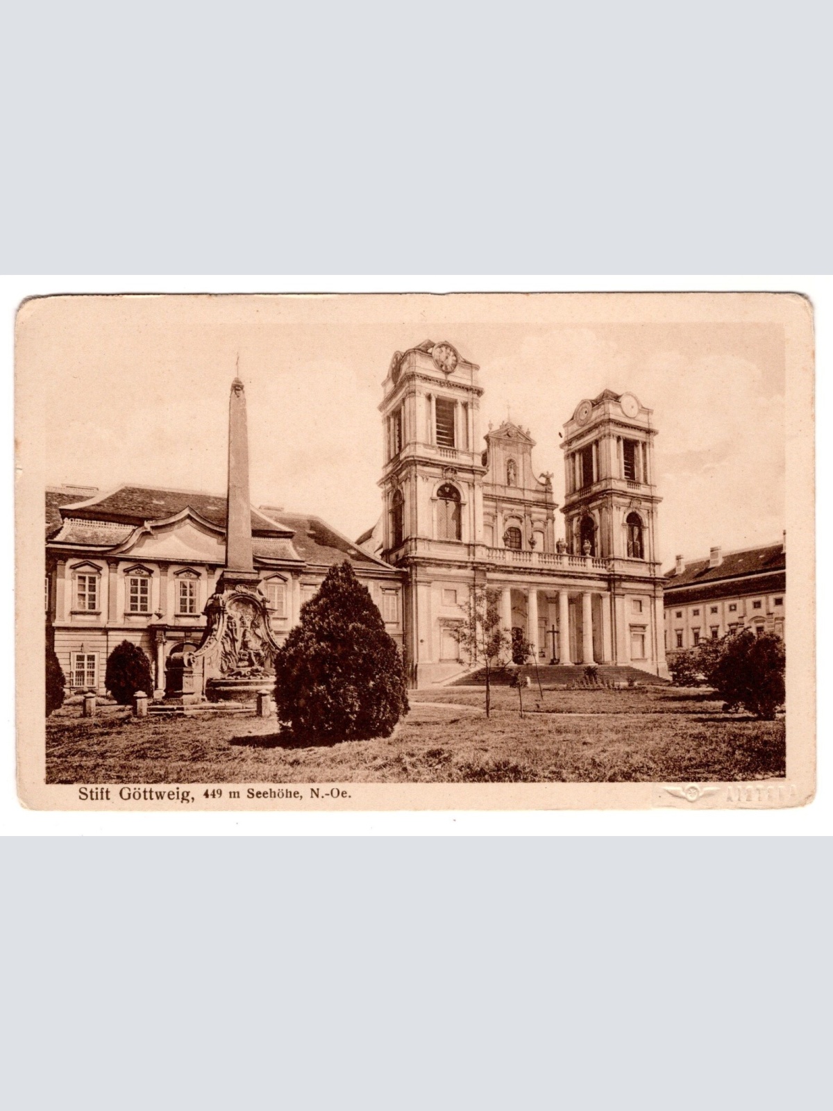 AK, Stift Göttweig, Niederösterreich, Ansichtskarte (S6660)
