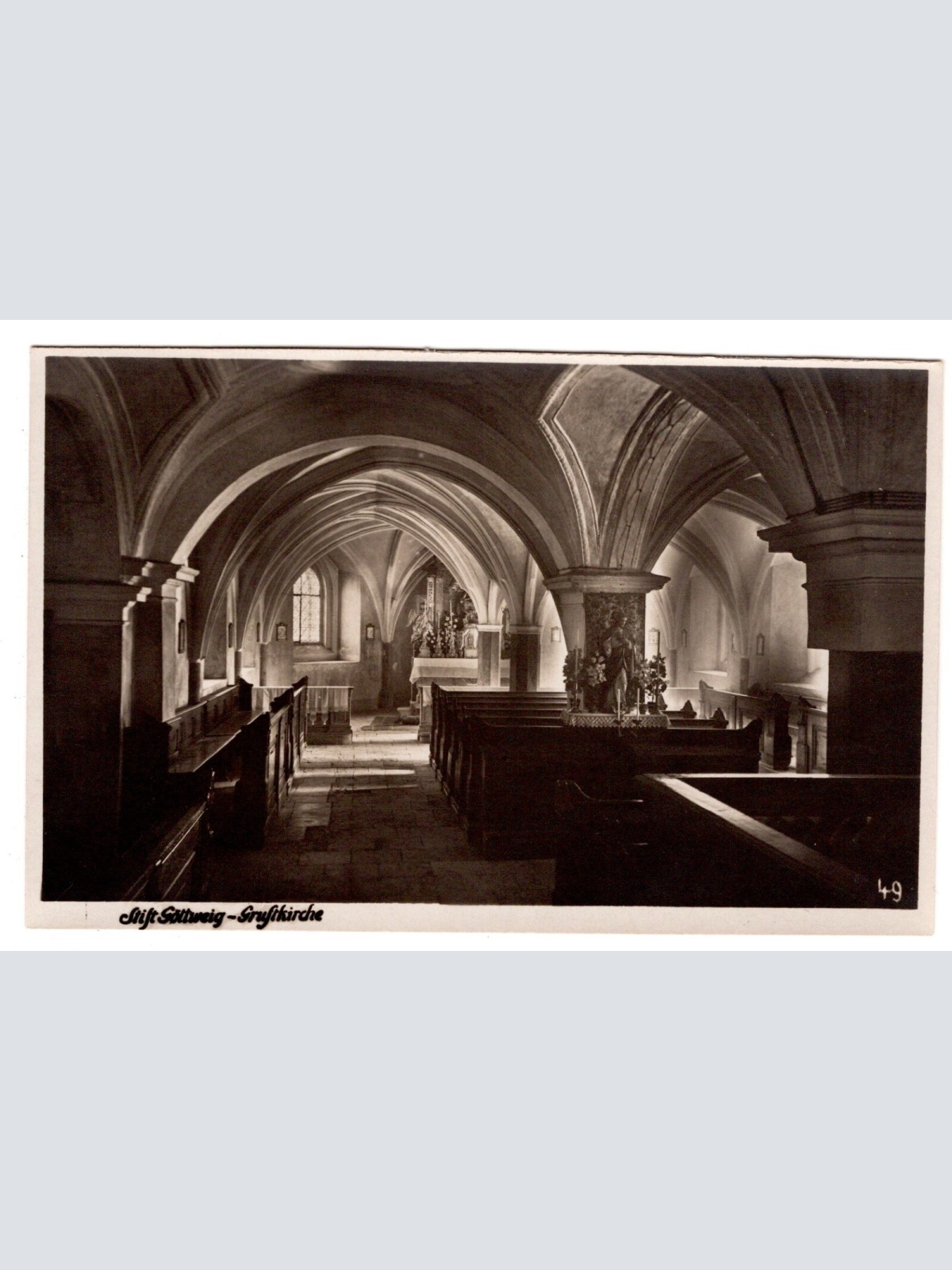 AK, Stift Göttweig, Niederösterreich, Ansichtskarte (S6662)