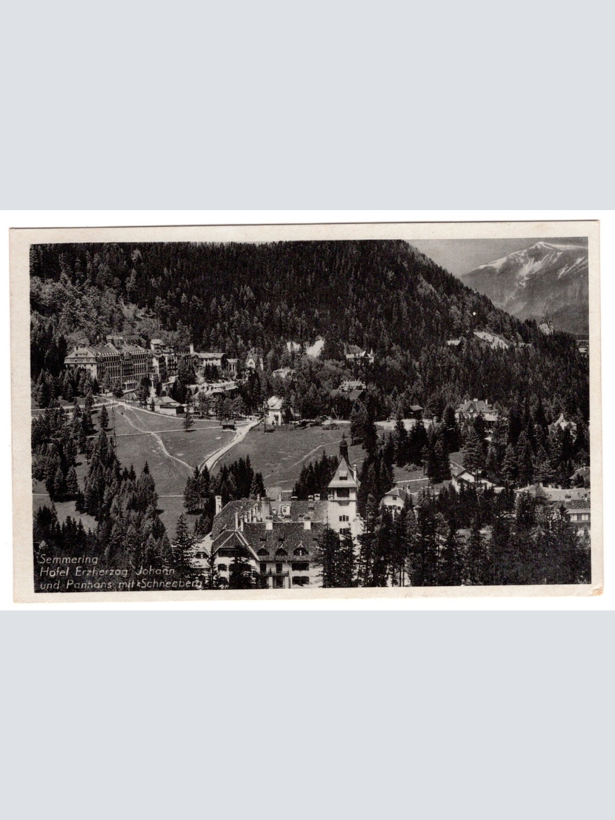 AK, Semmering, Hotel Erzherzog Johann, Niederösterreich, Ansichtskarte (S6672)