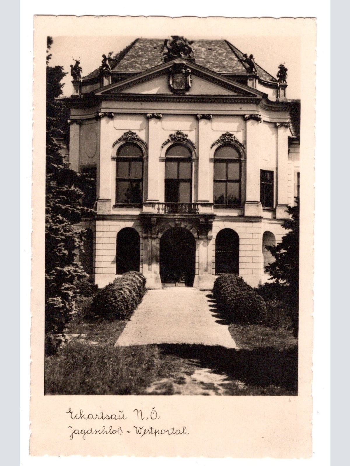 AK, Eckartsau, Niederösterreich, Ansichtskarte (S6694)