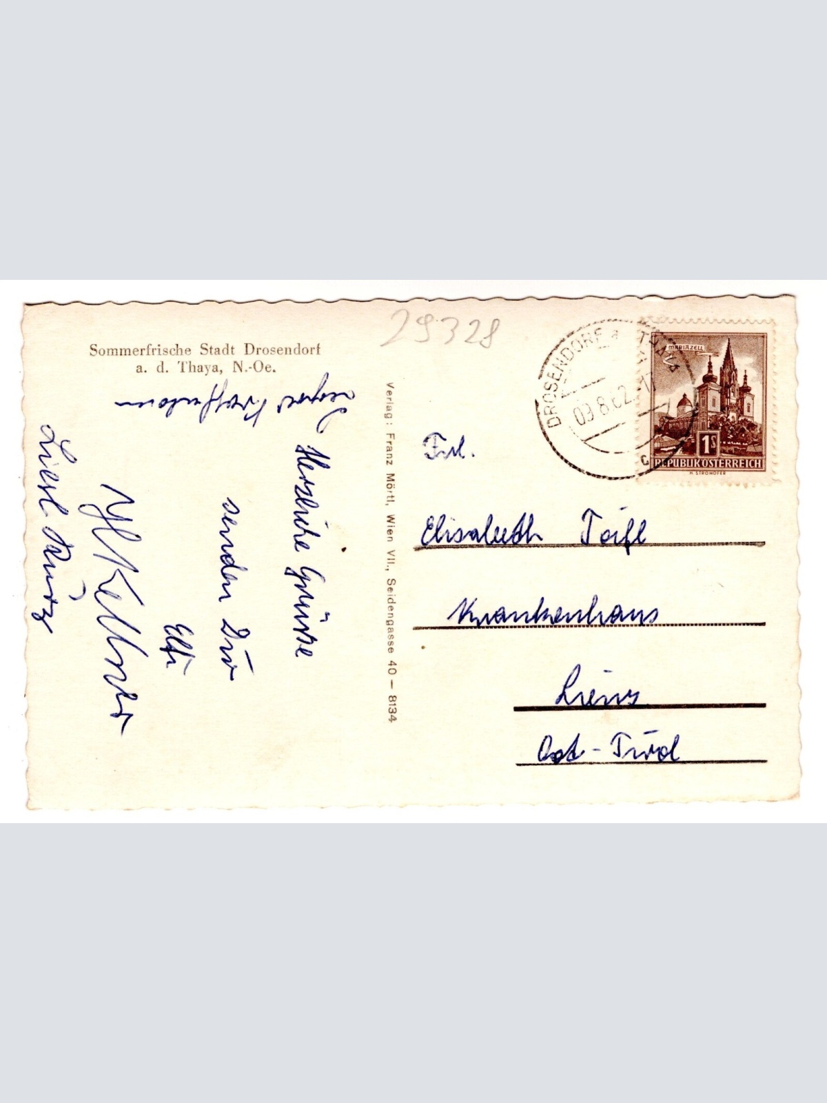 AK, Drosendorf an der Thaya, Niederösterreich, Ansichtskarte (S6702)