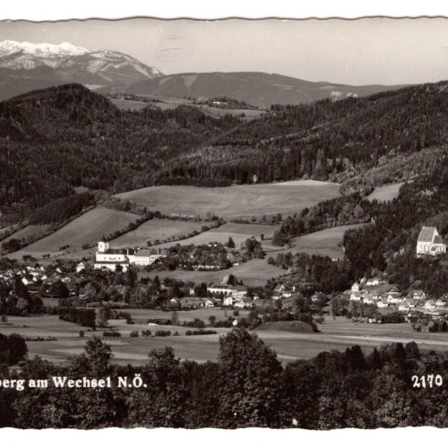 AK, Kirchberg am Wechsel, Niederösterreich, Ansichtskarte (S6703)