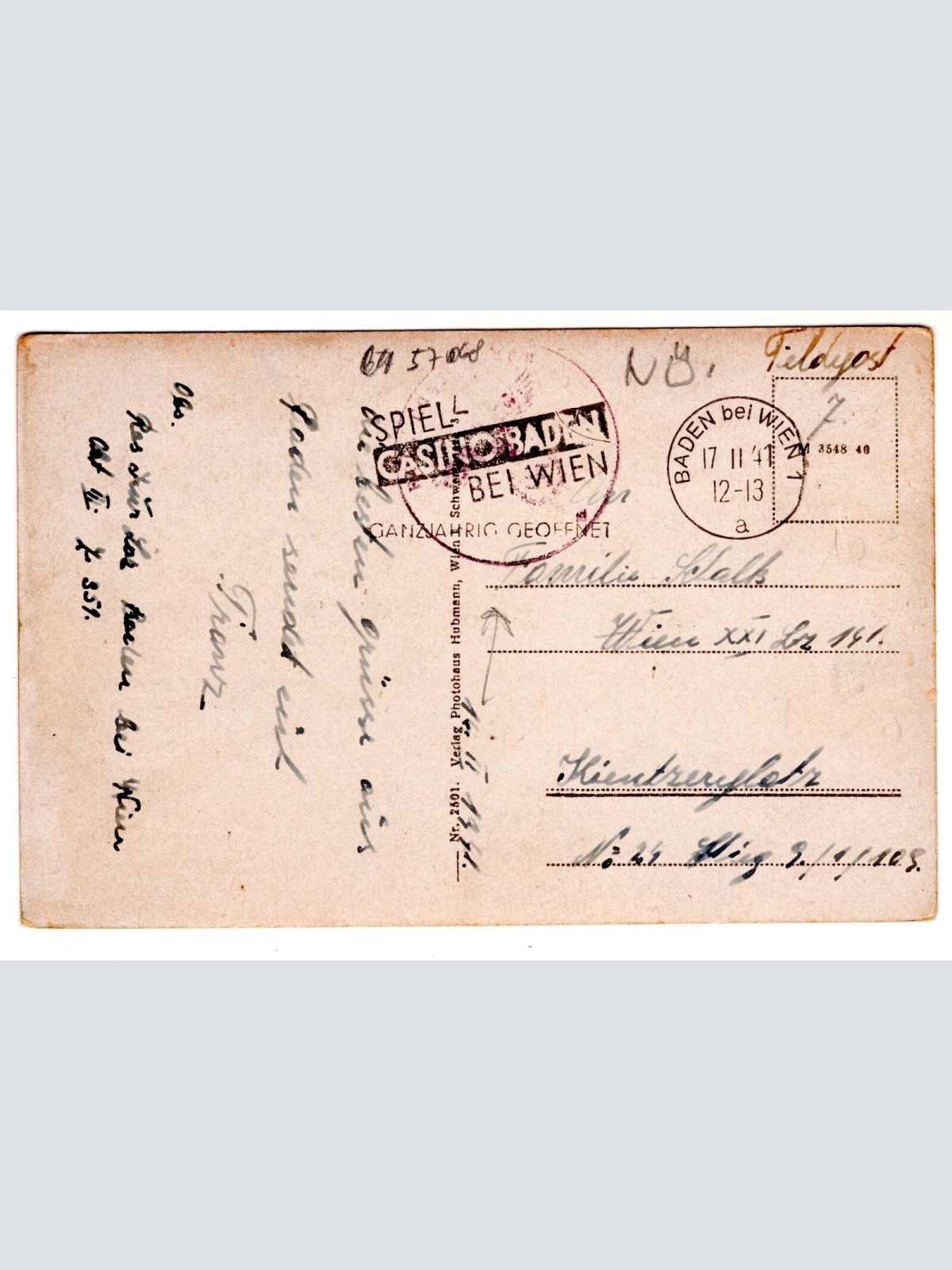 AK, Baden bei Wien, Niederösterreich, Ansichtskarte (S6720)