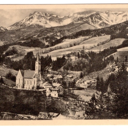 AK, Prein, Niederösterreich, Ansichtskarte (S6721)